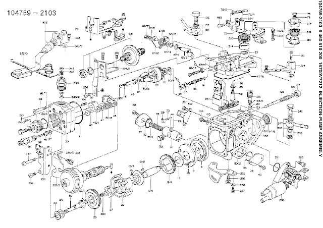 9460610200, 104769-2103 DISTRIBUTOR INJECTION FUEL PUMP ZEXEL