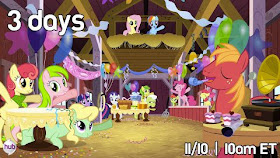 My Little Pony: Friendship is Magic imposes a time limit of three days before the premiere of the third season