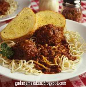 Resep Masakan Spaghetti Bola Daging