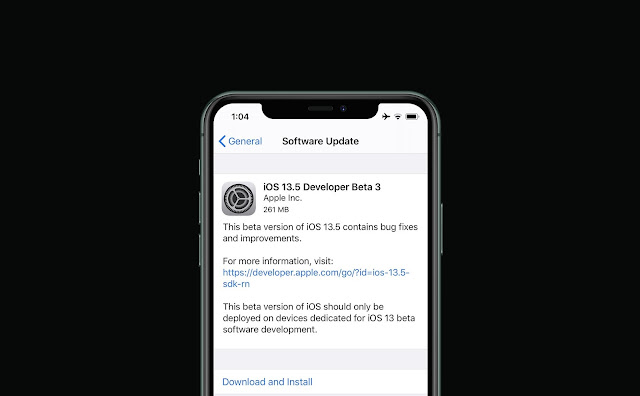 List of iDevices that support iOS 13.5 and iPadOS 13.5 beta 3