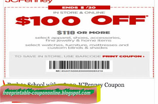 Free Printable JcPenney Coupons