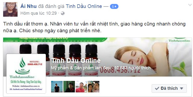 Mua tinh dầu thiên nhiên ở gò vấp