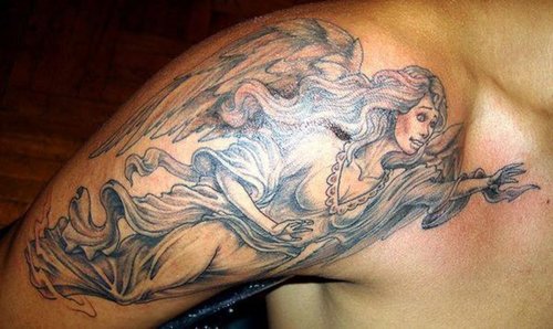 Arm Angels Wings Tattoo Designs Arm Angels Wings Tattoo Designs