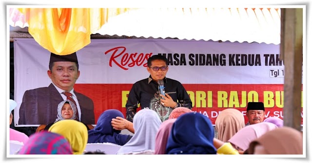 Wakil Ketua DPRD Sumbar Evi Yandri Rajo Budiman Jemput Aspirasi Warga Batipuh Panjang