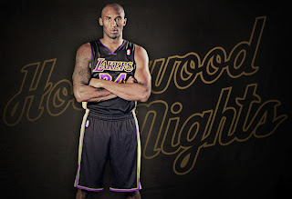 Lakers black jersey