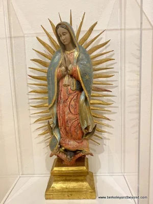 Virgin of Guadalupe statue at El Paso Museum of Art in El Paso, Texas