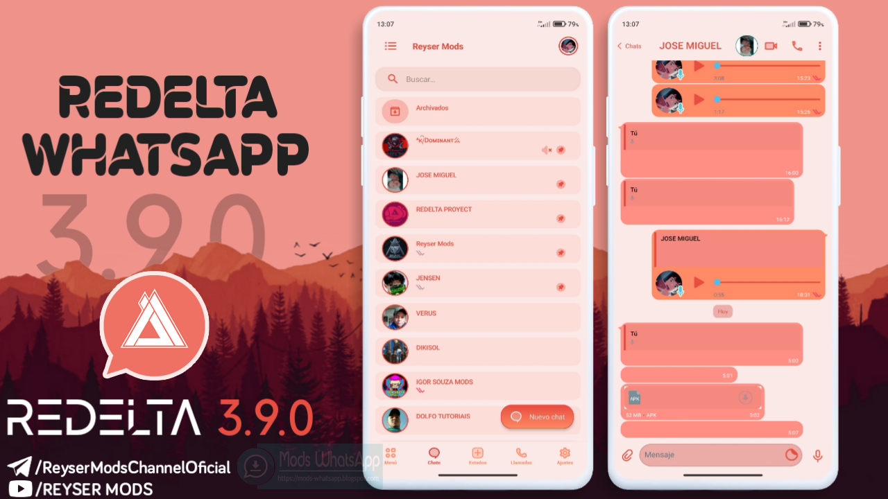 REDELTA WhatsApp v3.9.0 APK