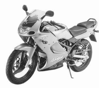  Modifikasi  Motor  Kawasaki Ninja 150 RR 2010 Gambar Foto 