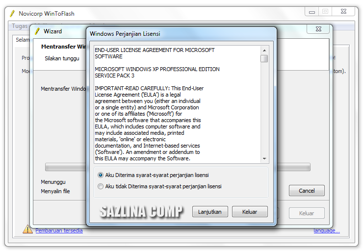  Cara Membuat Bootable Windows XP/Vista Dengan Flash Disk 