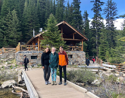 Lake Agnes teahouse