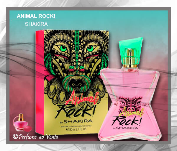 perfume ao vento, perfume, parfum, fragrância, fragrance, shakira, rock!, animal rock! feminino, flanker, floral-frutal, importado