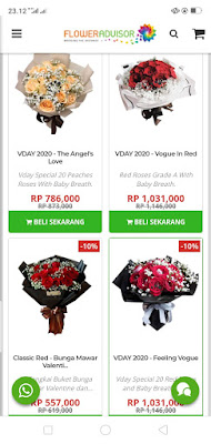 buket bunga di flower advisor