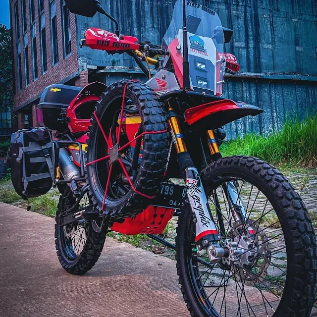 Modif Motor TOURING HONDA CB VERZA 150 Terbaru