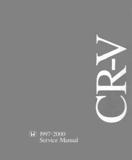 1997-2000 Honda CR-V Service Manual