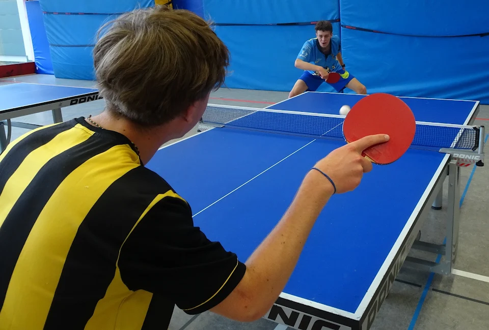 Jugendliche Spieler beim Training