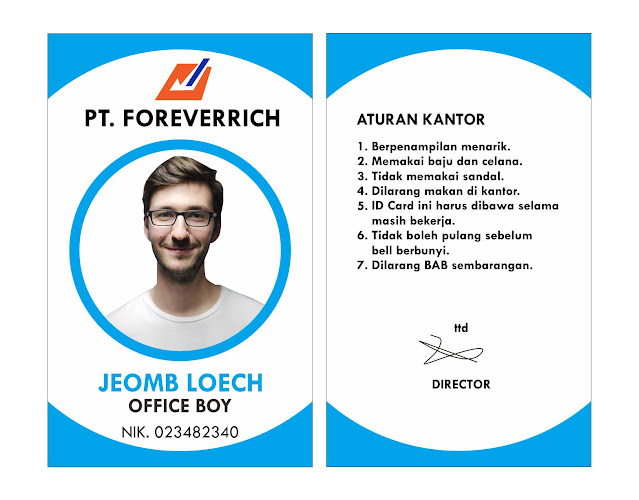 contoh id card