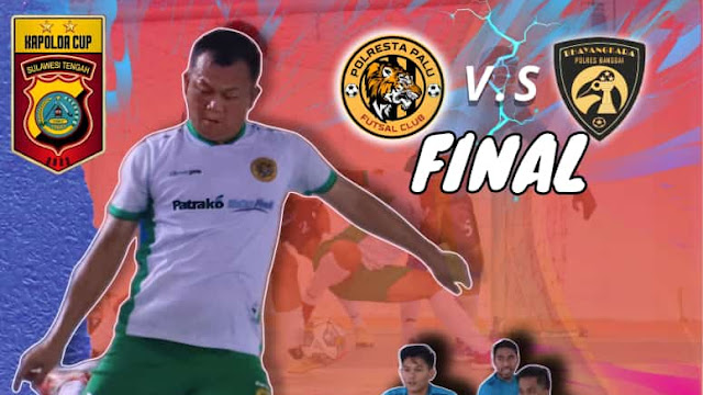 Dramatis! Tim Futsal Polresta Palu Melaju ke Babak Final Hadapi Polres Banggai