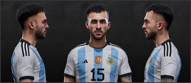 eFootball PES 2021 Faces Nicolás González 2023