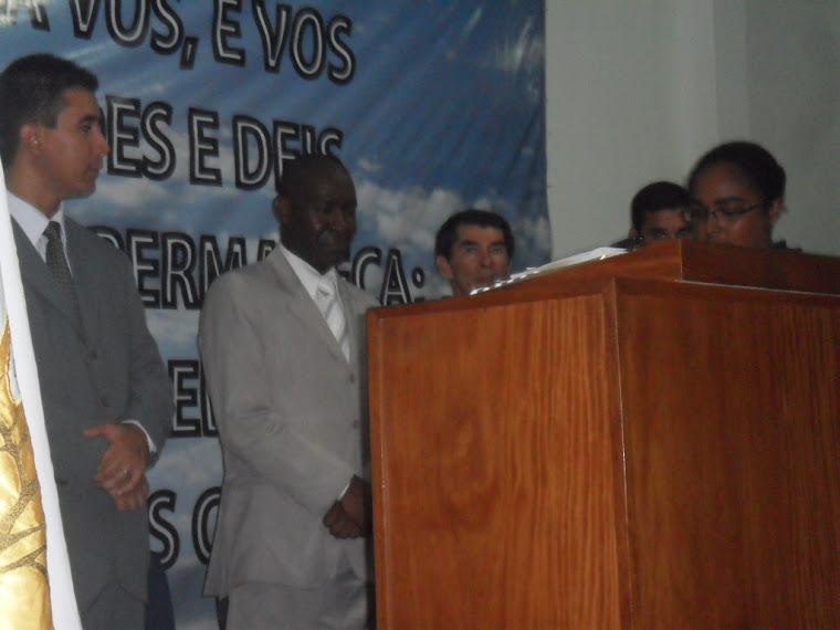 Com o Cantor Davi Basilio