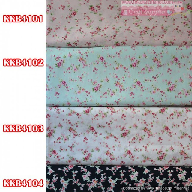 katun jepang motif bunga kecil