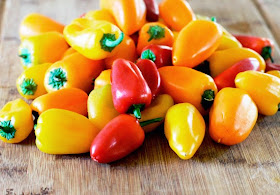 mini peppers, peppers, snacks, healthy snacks, 21 Day Fix, clean eating, diet, weight loss