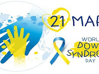 World Down Syndrome Day - 21 March.