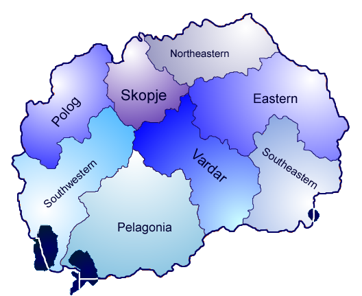Region di Republik Makedonia
