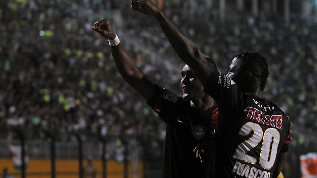 Xolos de Tijuana consiguió un triunfo histórico al vencer y eliminar 1-2 al Palmeiras de Brasil en los 8vos. de Final de la Copa Libertadores 2013 | Ximinia