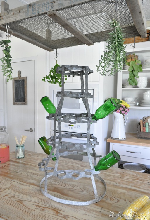 new kitchen herb rack