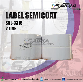 Label Semicoat 33x15