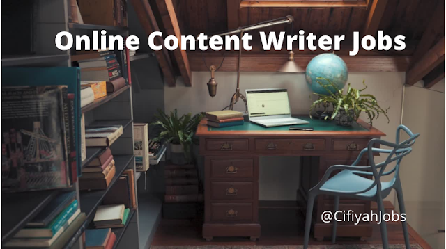 Online content writer jobs for content writers