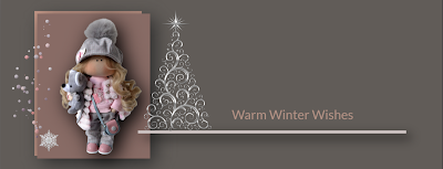 Facebook Banner Winter Doll