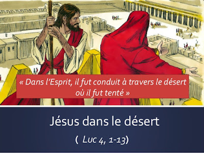  Diaporama : "Jésus est tenté au désert" (les Tentations)