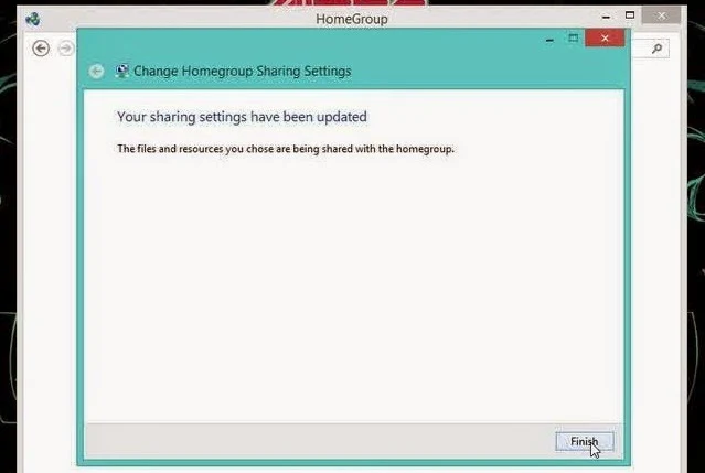 Cara Mengganti Pengaturan Sharing HomeGroup di Windows 8 dan Windows 8.1