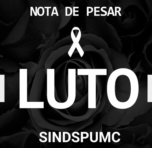 Nota de Pesar do SINDSPUMC pelo falecimento da senhora Antonia Nogueira Gomes