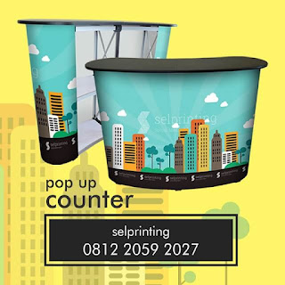 Pop Up Counter Murah, Meja Display Pameran, Meja Promosi Bandung, Pop Up Counter Display, Meja Display Portable, Harga Meja Promosi