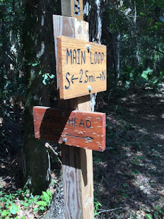 Trail sign