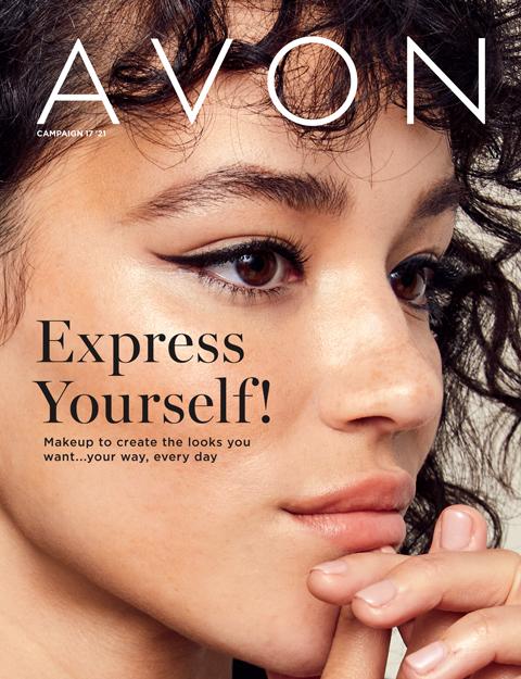 Avon Brochure Campaign 17 Flyer 2021 - Express Yourself!