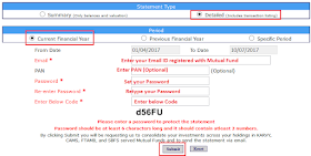 Mirae Asset Mutual Fund Account Statement