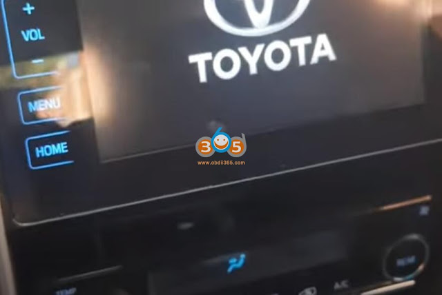 Program Toyota Fortuner 2019 8A AKL with Xtool X100 PAD3 13