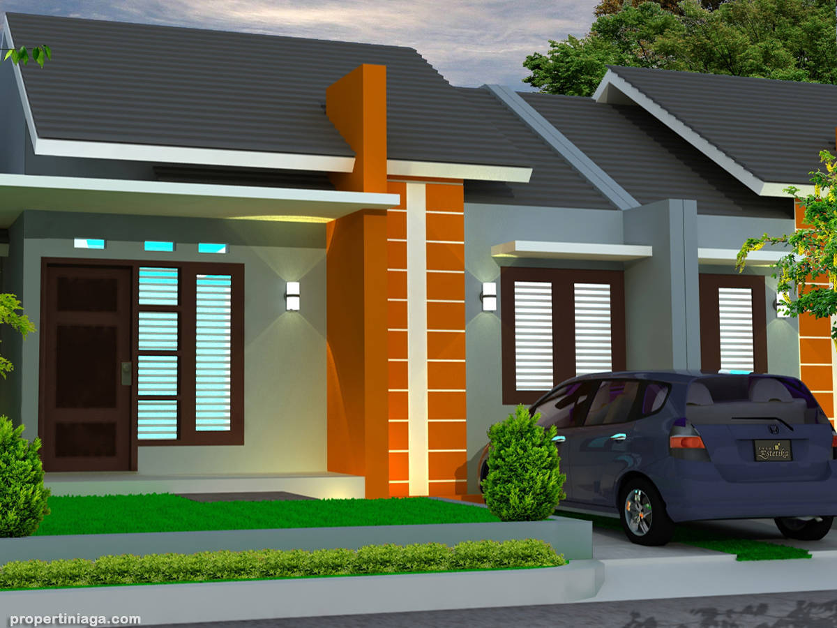  contoh  rumah  kecil minimalis  modern  desain  rumah  minimalis  