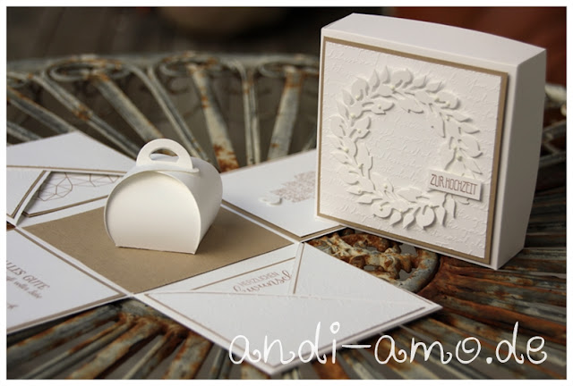 Explosionsbox zur Hochzeit Stampin Up