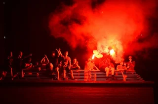 Check out Photos of Liverpool fans celebrating English Premier League title