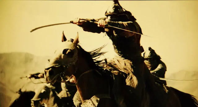 Fierce Mongol warriors on horseback, the formidable cavalry that swept across vast expanses and built the mighty Mongol Empire.