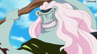 ワンピースアニメ 魚人島編 549話 ドスン | ONE PIECE Episode 549