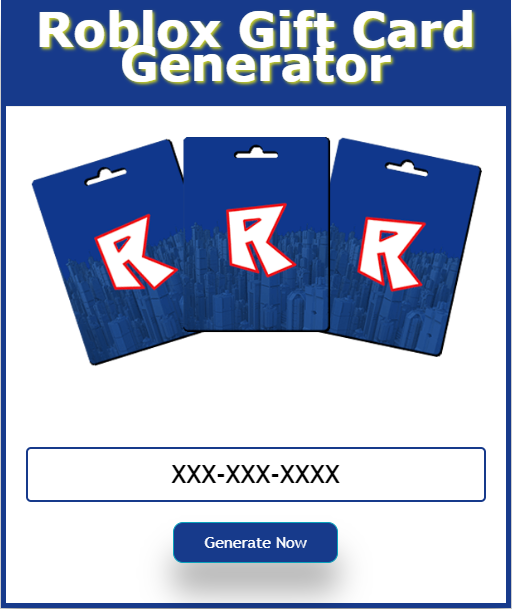 Modregard Roblox Gift Card Generator - gift card free robux codes 2020