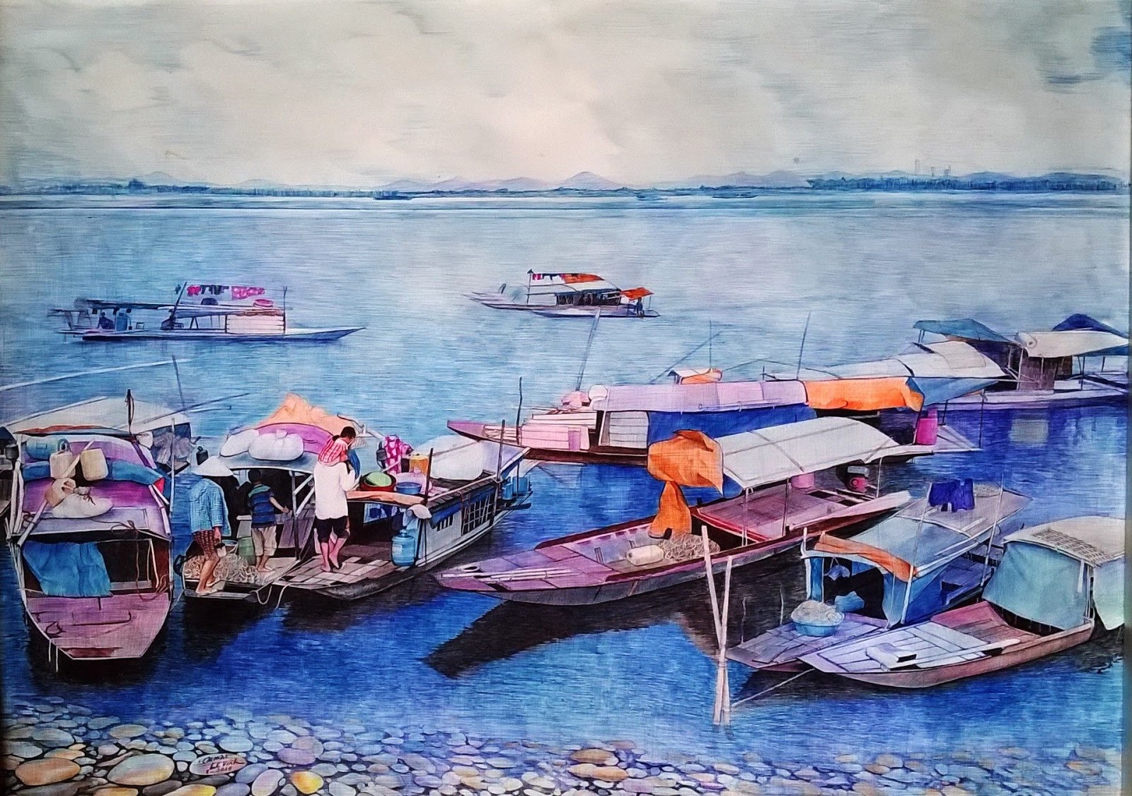 Paintings by Vietnamese Artist Lê Vinh