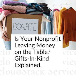 This is where the nonprofit-specific CRM, fundraisingManager from Salesforce becomes a very helpful tool. There’s simply nothing else currently available that even comes close to the power and ease that fundraisingManager offers for processing gifts-in-kind.