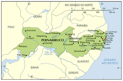 Pernambuco Mapa da Cidade