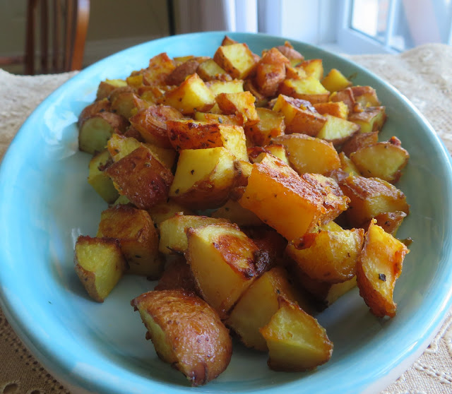 Honey Mustard Roasted Potatoes